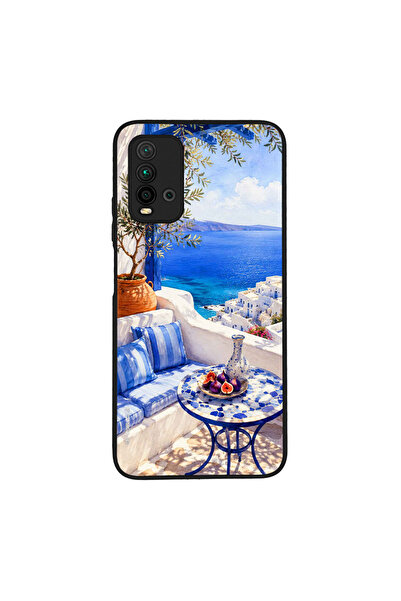 Sonique Θήκη Greek Island Muse Series για Xiaomi Redmi 9T Θέα του Αιγαίου
