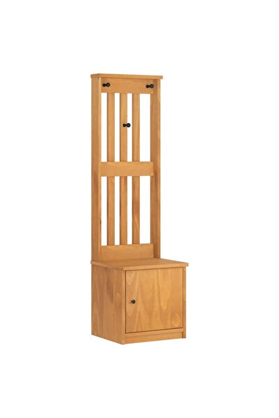 vidaxl Arborele „SANDNES” 45x40x159,5 cm din lemn masiv de pin