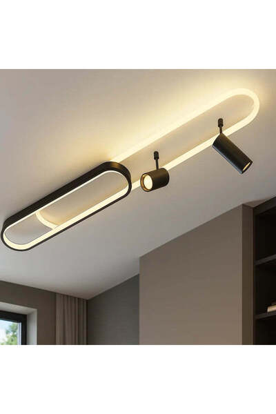 La Cucu Lustra LED cu Proiector Reglabil FISSO Camilla 70W, lumina Rece/Calda...