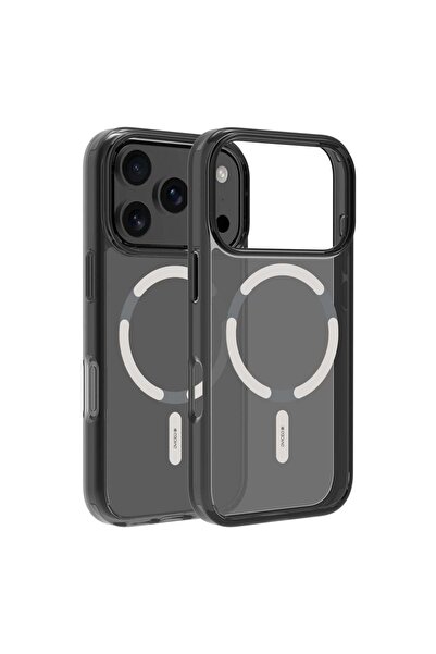 Dviced MagSafe iPhone 17 Pro smoke Case - Silver