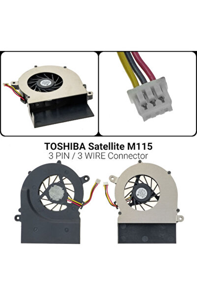 Toshiba Ανταλλακτικός ανεμιστήρας φορητού υπολογιστή για M115
