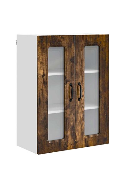 vidaxl Dulap de bucătărie Kalmar Stejar fumuriu 60 x 31 x 80 cm