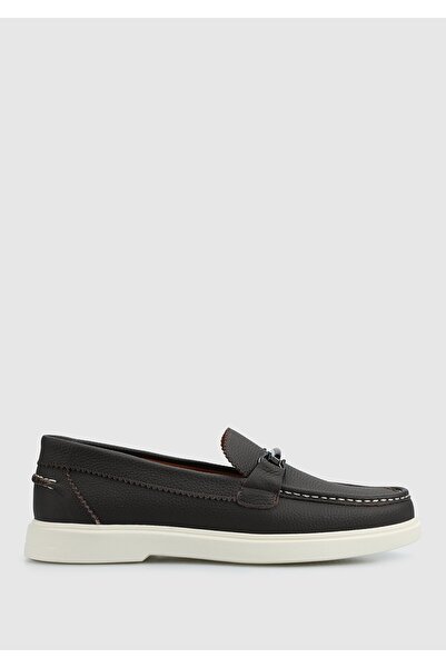 Provoq Brown Leather Men's Shoes