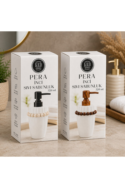 KRD HOME Pera İnci Sıvı Sabunluk 320 ML