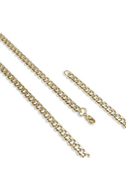 SeyCey.co Yellow Steel Men's Necklace 1.6mm - Yellow