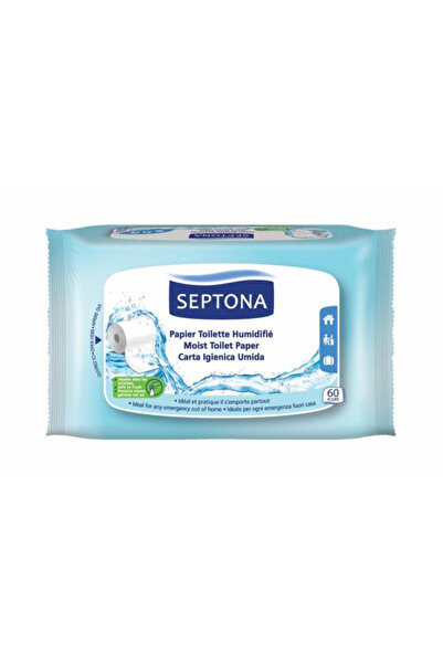 Septona Hartie Igienica Umeda - Moist Toilet Paper, 60 buc