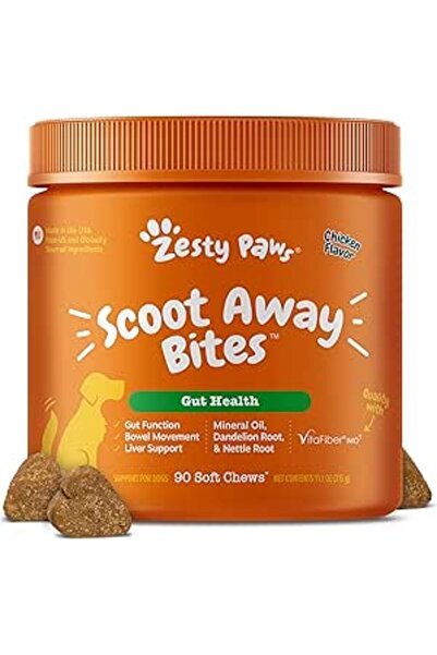 Zesty Paws سكوت أواي بايتس بنكهة الدجاج 90 قطعة