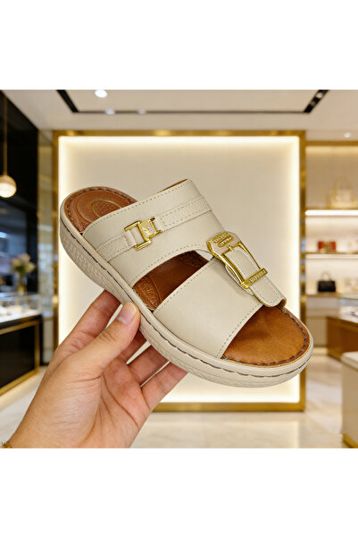 Saudi Step Unique Italian Designer Comfort Thick Sole Men Adjustable Buckle S...