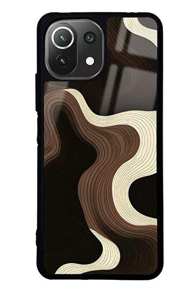 Spoyi Xiaomi Mi 11 Lite Canyon Depth Tasarımlı Glossy Telefon Kılıfı