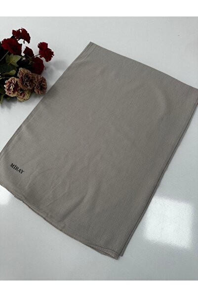 MİRAY Romeo Cotton Linen Shawl Color: Bone Vdm0105