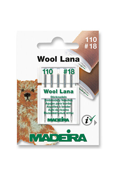 Madeira Set 5 ace de brodat, finete 110, Lana 9452