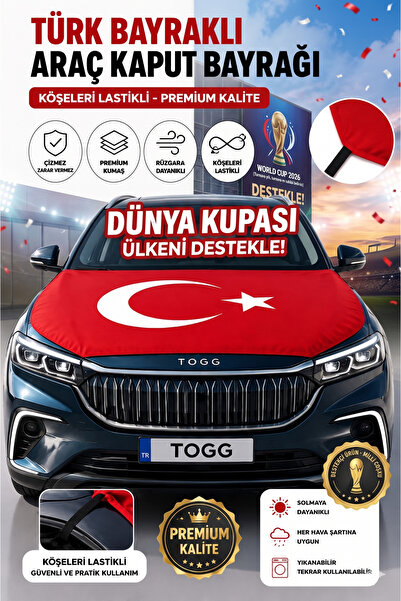 PİNUKS FİAT-TOFAŞ ALBEA 2015 MODEL UYUMLU KAPUT BAYRAĞI LASTİKLİ TAM UYUMLU P...