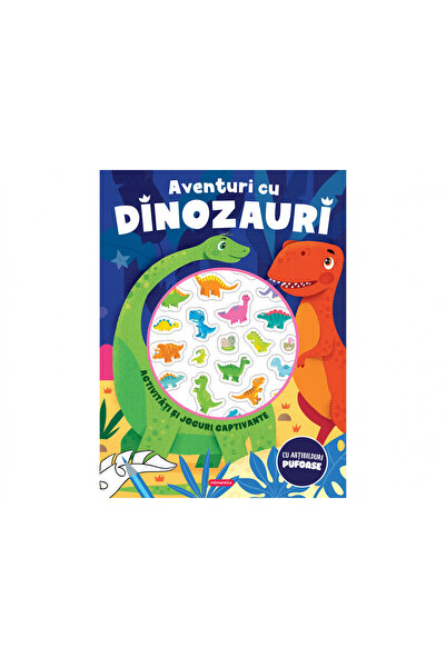 Mimorello Aventuri cu Dinozauri - Activități și Jocuri Captivante, - Editare