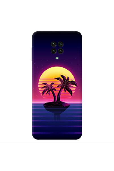 Other Xiaomi Redmi Note 9S Moon and Palmie Transparent Silicone TPU Θήκη