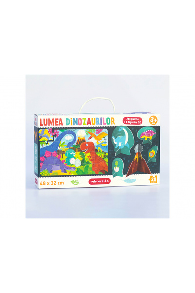 Mimorello Joc educativ - Lumea Dinozaurilor, - Editator