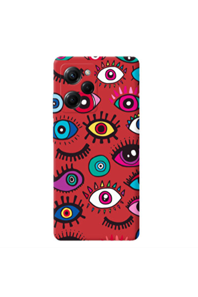 Other Xiaomi Poco X5 Pro Multiple eyes Red Colored Silicone TPU Θήκη