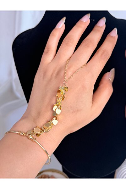 ANKA JEWELLRY ساعة نسائية بتفاصيل قلب من الفولاذ مع سوار متدلي |   تصميم قابل...
