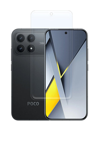 Phonextra Xiaomi Poco F8 Pro Compatible Hd Glossy Nano Screen Protector 9H Fl...