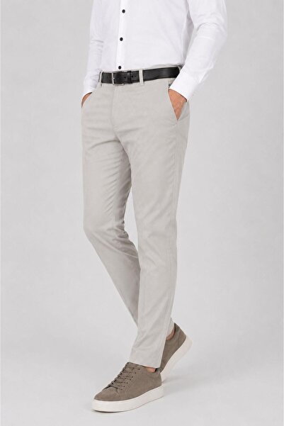 CLASSİCS MEN Ανδρικό υφασμάτινο παντελόνι Caserta Slim Fit Lycra - 7712