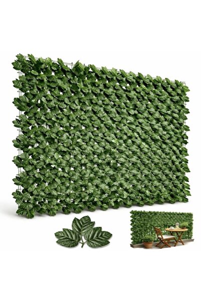 EBA Gard viu artificial din iederă, 1,75m x 3m, rezistent la UV, verde