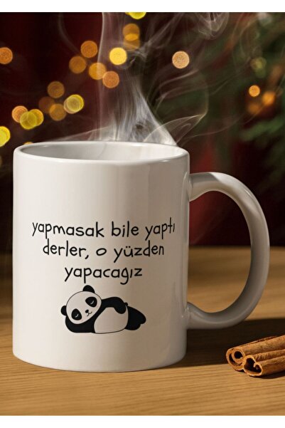 İCY ART REKLAM SEVİMLİ PANDA BASKILI KUPA
