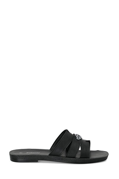 Polaris 409083.Z Μαύρες γυναικείες παντόφλες