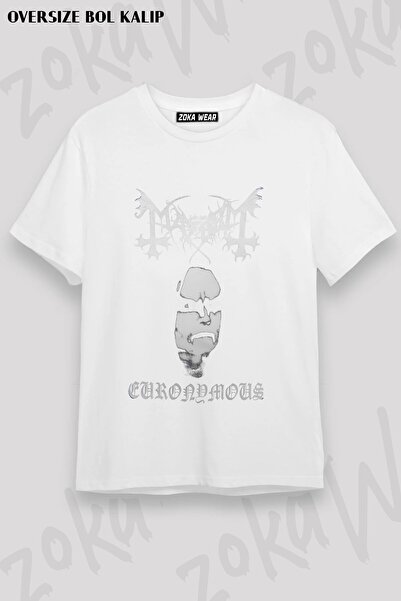 ZOKAWEAR Μπλουζάκι Unisex Loose Fit Mayhem v13 με στάμπα