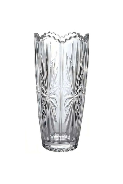 PUFO Vază decorativă elegantă din sticlă pentru flori și aranjamente, 23 cm -...
