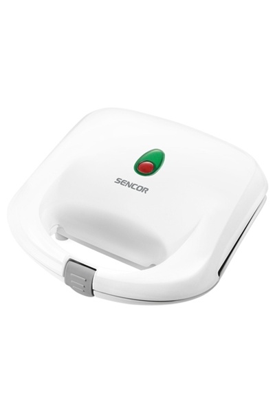 Sencor Aparat de făcut sandvișuri antiaderent de 700W cu control automat al t...