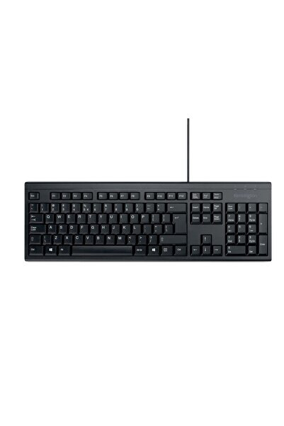 KENSINGTON Tastatură neagră cu fir EQ KB100