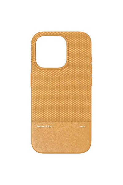 Native Union Husă (Re)Classic MagSafe pentru iPhone 16 - Galben Kraft