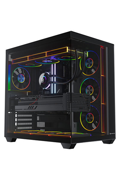 GamePower Warcry Ravora 7xARGB Fan Gaming (Oyuncu) Kasa ( Powersız )