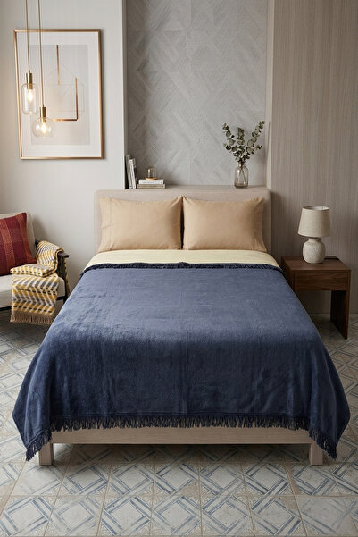 Lorvian Noletti Cotton Soft Textured Solid Color Single Blanket