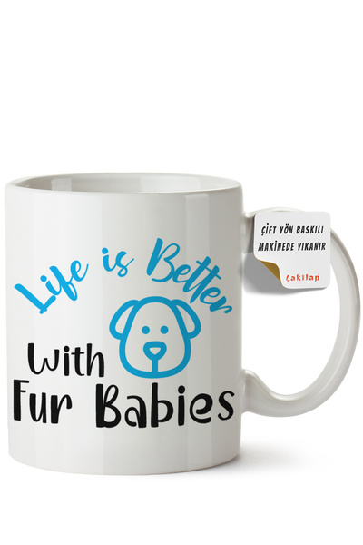 ET ERTAPASSAGE original creative designs Dog Design Printed Porcelain Mug (Do...