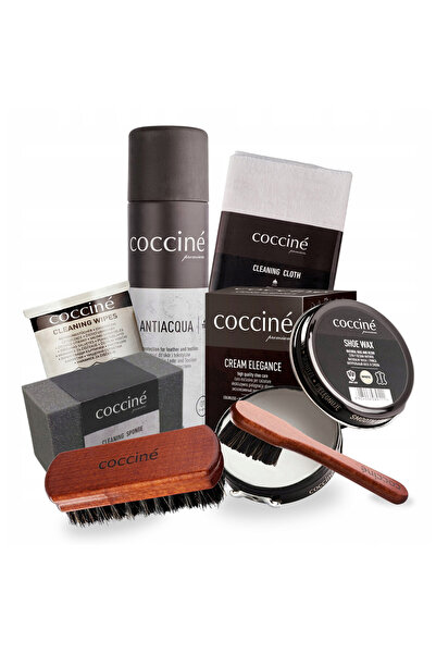 Coccine Set de ingrijire a incaltamintei, Coccine, 8 in 1, incolor, impregnar...