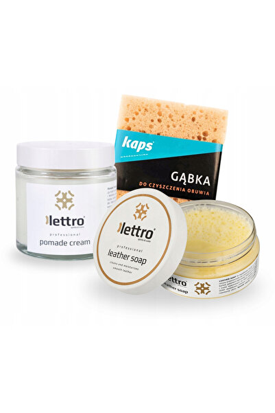 kaps Set de ingrijire a incaltamintei, Kaps, 3 in 1, 100 ml sapun cu glicerin...