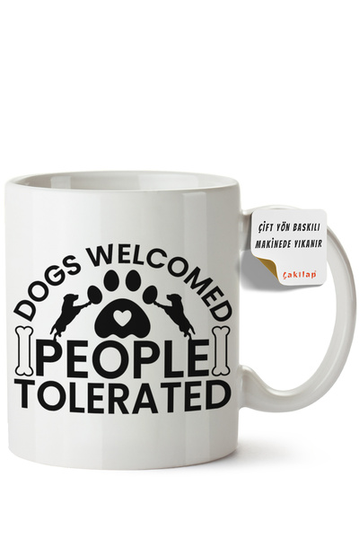 ET ERTAPASSAGE original creative designs Dog Design Printed Porcelain Mug (Do...