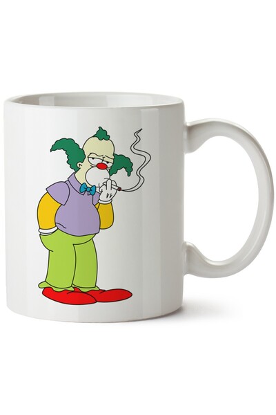 ET ERTAPASSAGE original creative designs Simpsons Printed Porcelain Mug, Mach...