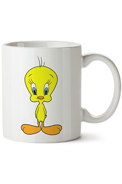 ET ERTAPASSAGE original creative designs Tweety Printed Porcelain Mug, Machin...