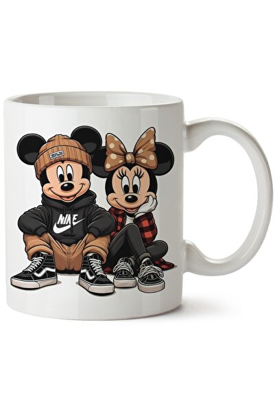 ET ERTAPASSAGE original creative designs Mickey Minnie Mousekp.Jpg Printed Po...