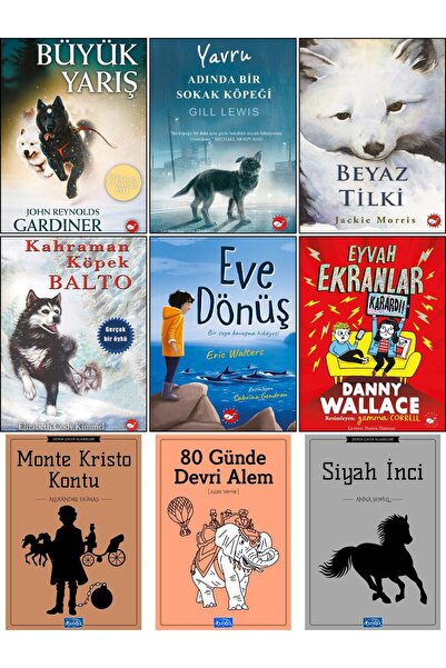 Beyaz Balina Yayınları Büyük Yarış,Yavru Adında Bir Sokak Köpeği,Beyaz Tilki,...