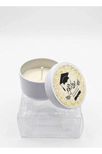 TOHFA Luxury "Achievement" Candle - Graduation Gift White 12 pieces