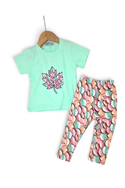 voyyo kids baby Colanți de vară pentru fete cu tricou imprimat, pentru vârste...