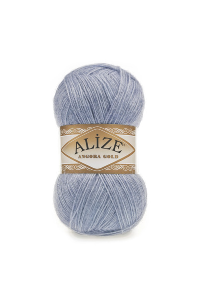 Kent Pazarı Cod de culoare - 221 Alize Angora Gold Fir de tricotat manual