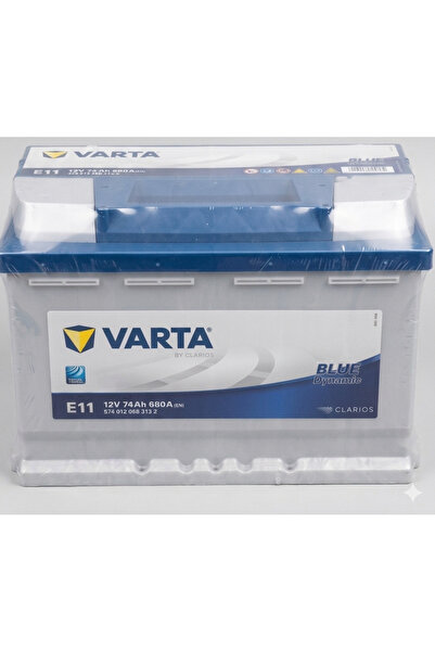 Varta e11 akü 12 volt 74 ah 680 aen 2024 üretim, eski iadesi yok