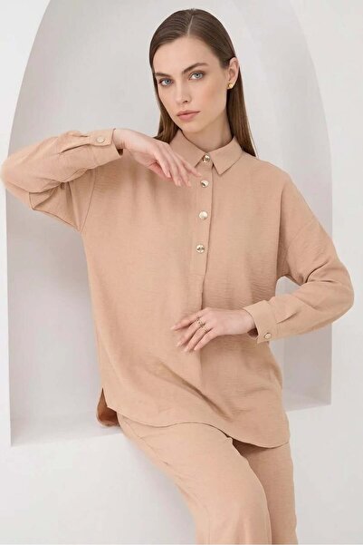 ALFA AKSESUAR 03 Women's Oversize Cut Mink Suit
