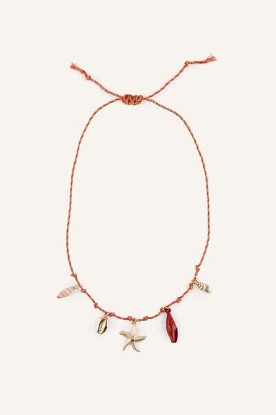 DeFacto Women's Sea Themed Rope Necklace H7473Axns