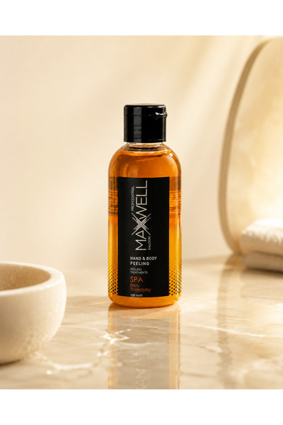 Maxwell Professional Hand & Body Peeling 150 ml - Anti-Ingrown Hair, Strawberry Legs, and Dead Skin Smoothing Body Peeling