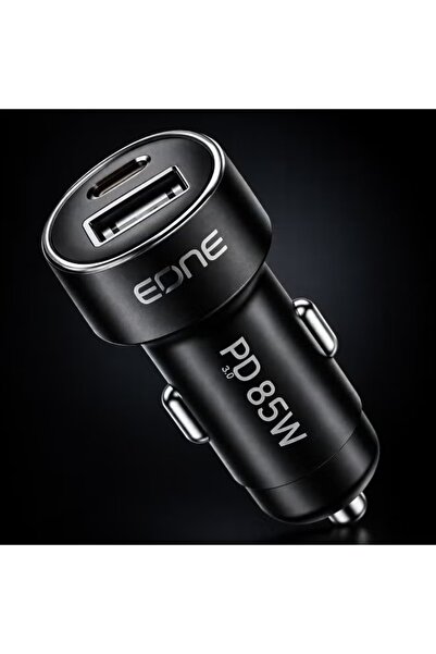 EONE شاحن سيارة بقدرة 85 واط بمنفذين USB-C PD 67W وUSB-A QC 18W، محول شحن سري...