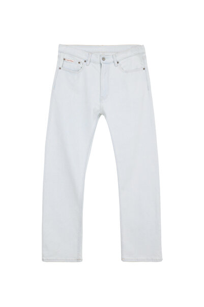 Calvin Klein Jeans Mavi Erkek Denim Pantolon LV04RF702GVOL Açık Mavi Denim Pant